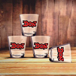 Don Shot Glasses Set of 4 - Shot Glass
