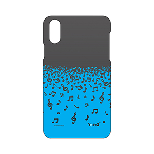 IPHONE X Blue Musical Notes - Apple