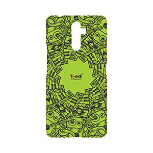 Lenovo K8 Note Green Musical Notes - Lenovo 