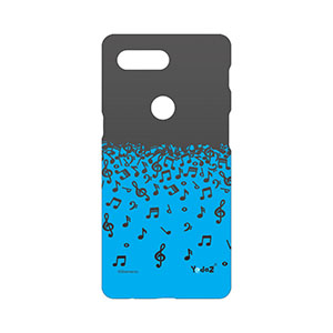 One Plus 5T Blue Musical Notes - One Plus