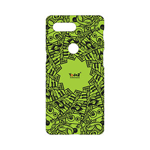 One Plus 5T Green Musical Notes - One Plus