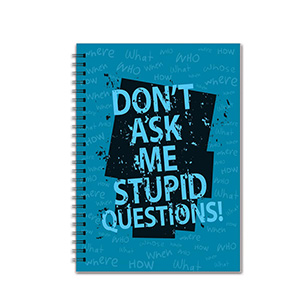 Don’t Ask Me Stupid Question - Notebooks