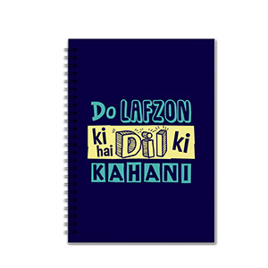 Do Lafzoon Ki Hai Kahani - Notebooks