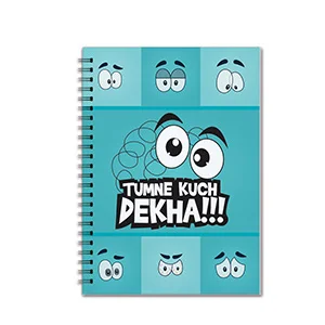 Tumne Kuch Dekha - Notebooks