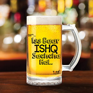 Ishq Sachcha Hai - Beer Mugs